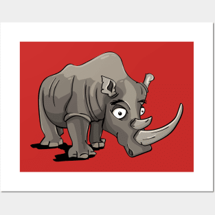 Rhino Body Posters and Art